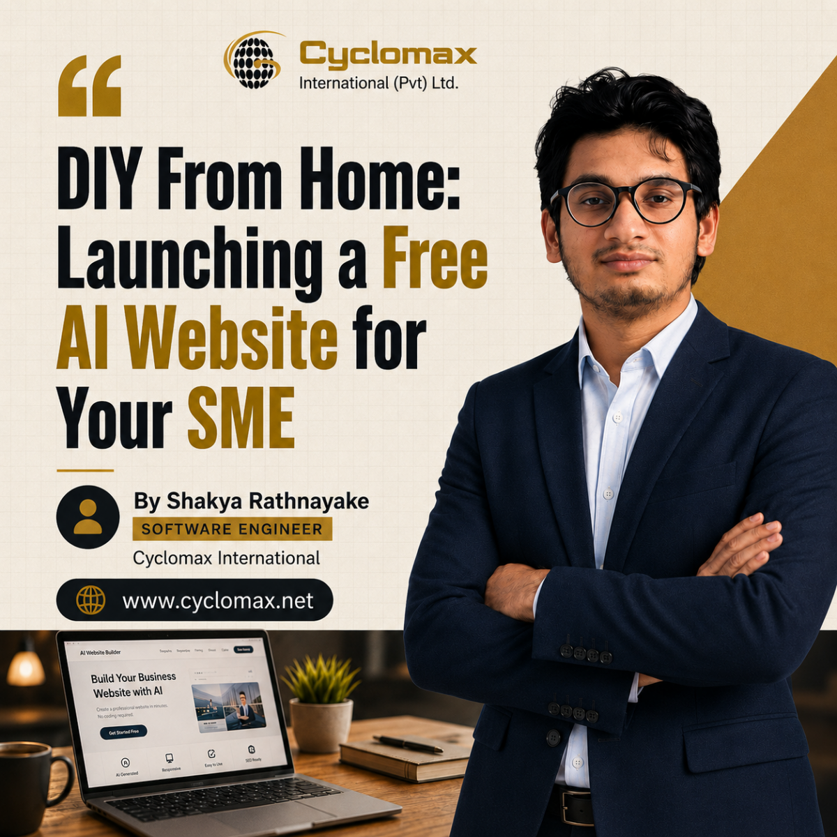 DIY From Home: Launching a Free AI Website for Your SME