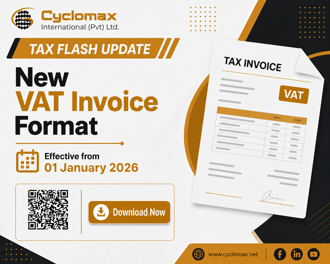 Tax Flash Update: New VAT Invoice Format